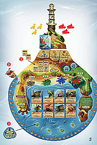 Tabletop Game - Everdell. Far Shore. Forgotten Treasures (expansion)
